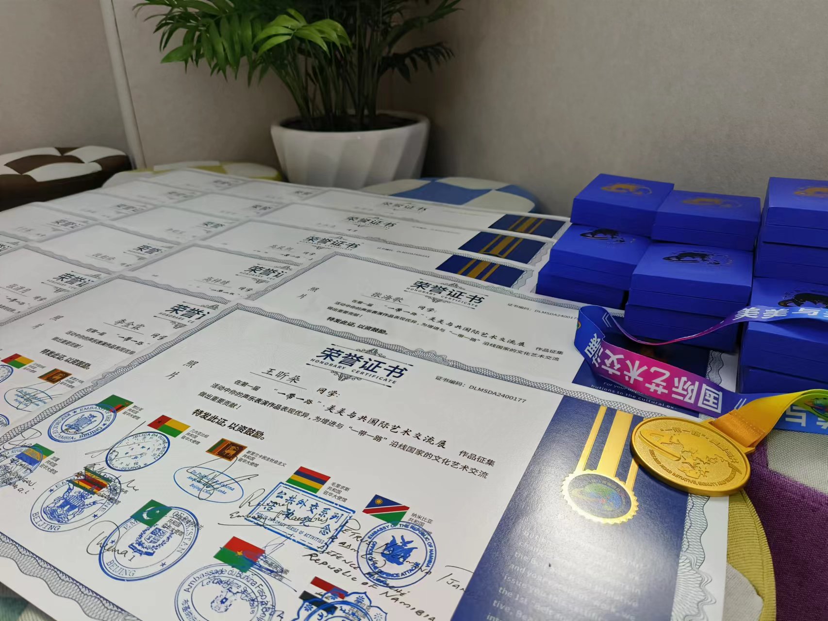 金奖 一带一路国际声乐大赛